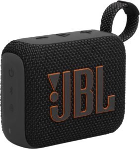 JBL, Caixa de Som, Go 4, Bluetooth, Portátil, Auracast, À Prova D’água e Poeira – Preta