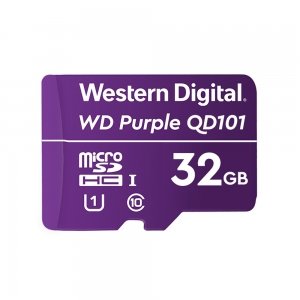 Cartão de Memória Intelbras Micro SD 32GB 16TBW Western Digital Purple