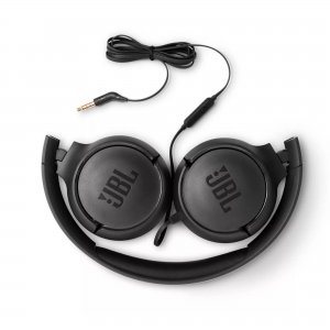 Fone De Ouvido JBL Tune 500 Com Fio Preto