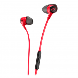 Fone de Ouvido Gamer HyperX Cloud Earbuds II com Microfone Vermelho 705L8AA