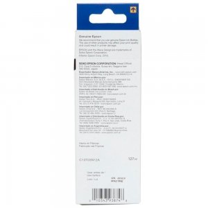 Refil Garrafa de Tinta Epson T504 Preto 127ml