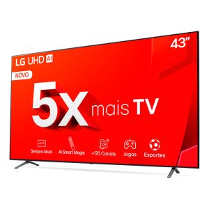 Smart Tv LG 43” 4K Ultra HD Pro LED HDR Thinq Ai Alexa