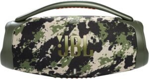 Caixa de Som JBL Boombox 3 Bluetooth Camuflada Squad Bivolt